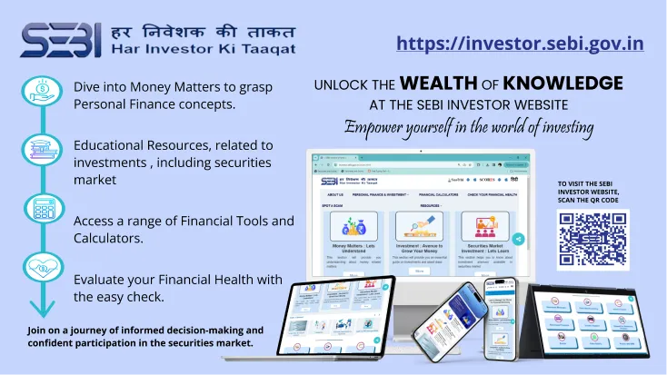 SEBI Investor website banner